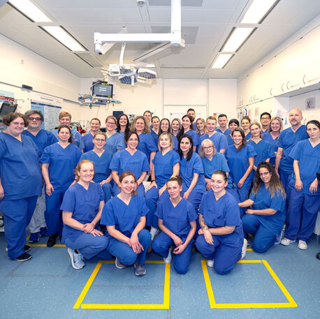 Gruppenbild des Teams der Klinik für Notfallmedizin am Marienhospital Stuttgart Gruppenbild des Teams der Klinik für Notfallmedizin am Marienhospital Stuttgart