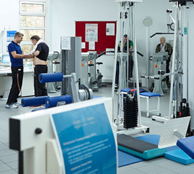 Fitnessraum der Vinzenz Klinik Fitnessraum der Vinzenz Klinik
