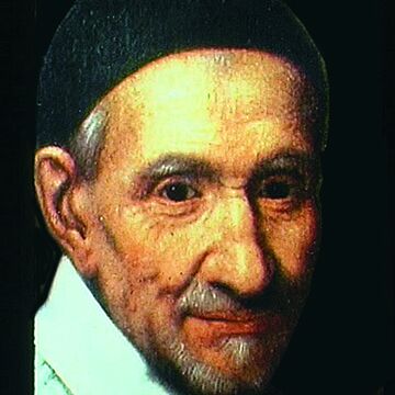 Portraitbild des Heiligen Vinzenz von Paul Portraitbild des Heiligen Vinzenz von Paul