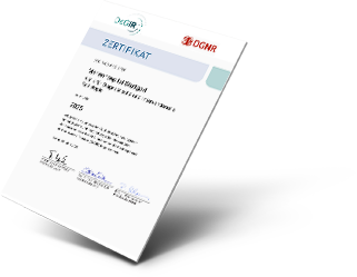 Zertifikat (DeGIR)QualitätssicherungsprogrammKlinik für Radiologie