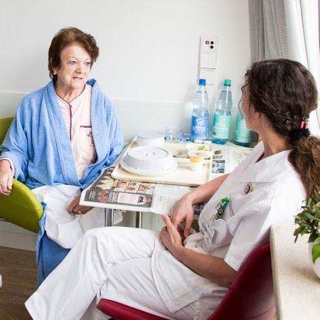 Die Patienten werden kompetent und einfühlsam betreut Die Patienten werden kompetent und einfühlsam betreut