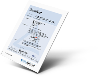 Zertifikat (DSG/Deutsche Schlaganfall-Hilfe) Regionale Stroke-Unit (LGA InterCert)