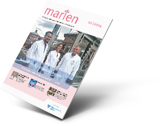 Die neue Ausgabe der Patientenzeitschrift „marien“ (2/2024) kann hier eingesehen oder heruntergeladen werden