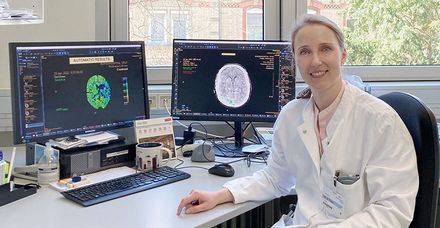 Dr. Nora Pagel ist Oberärztin der Klinik für Neurologie und leitet die Stroke-Unit am Marienhospital Stuttgart