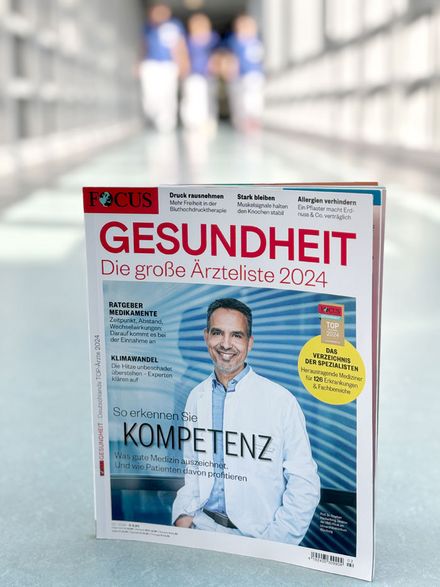 Focus-Magazin „Gesundheit“ mit der „Großen Ärzteliste 2024“ (Quelle: Focus-Magazin)