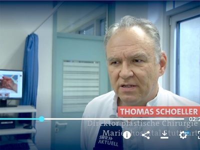 Dr. Thomas Schoeller, Chefarzt der Handchirurgie, bezog Stellung zur Diskussion um ein Böllerverbot an Silvester